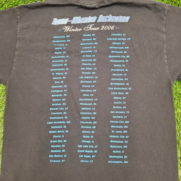 2006 Trans-Siberian Orchestra Shirt Medium 19x27 Winter-Tour - Picture 4 of 15